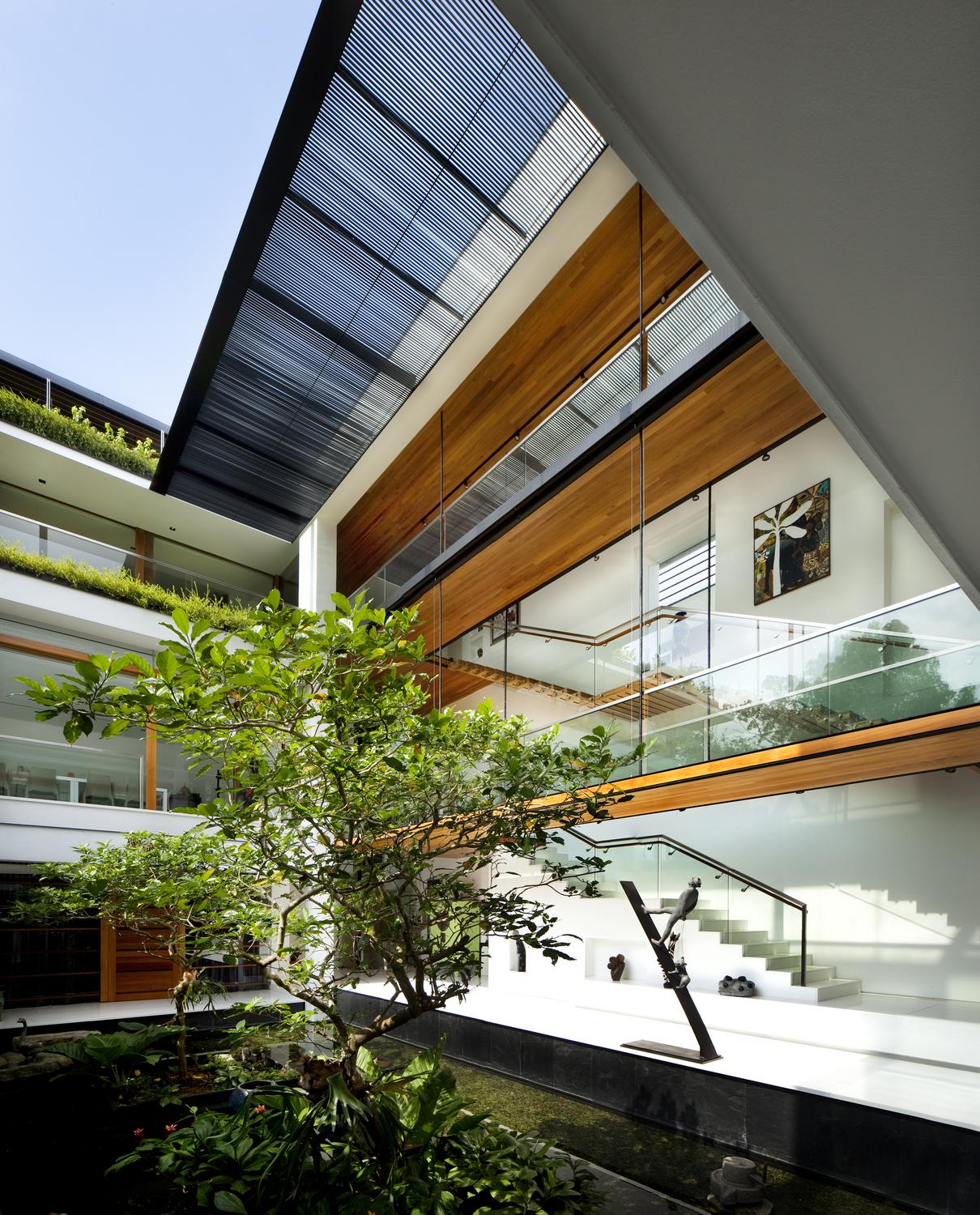 Особняк Dalvey Road House в Сингапуре