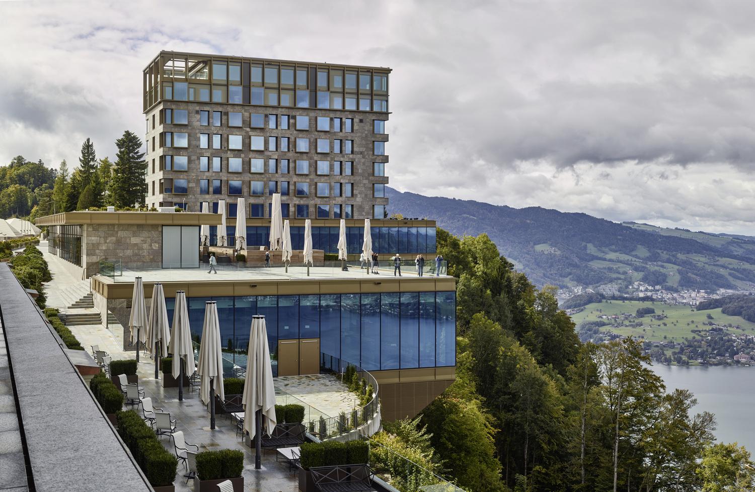 Отель Burgenstock в Швейцарии