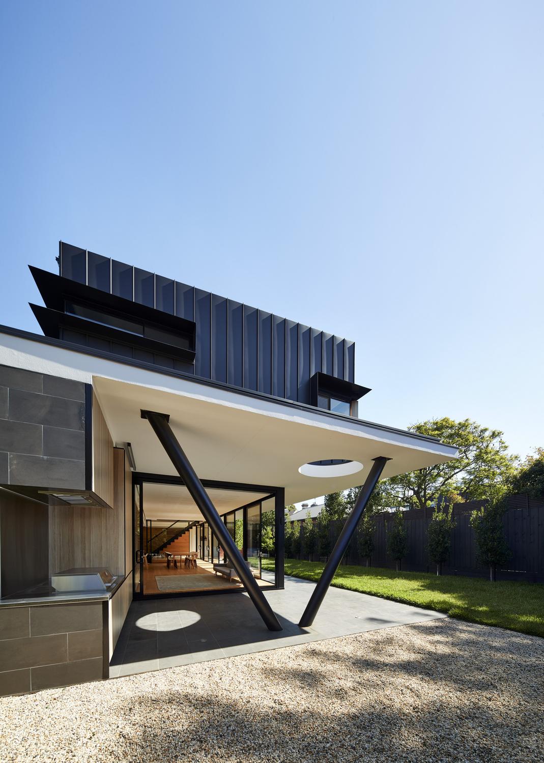 Современный дом в Австралии от McSteen Tan Architects