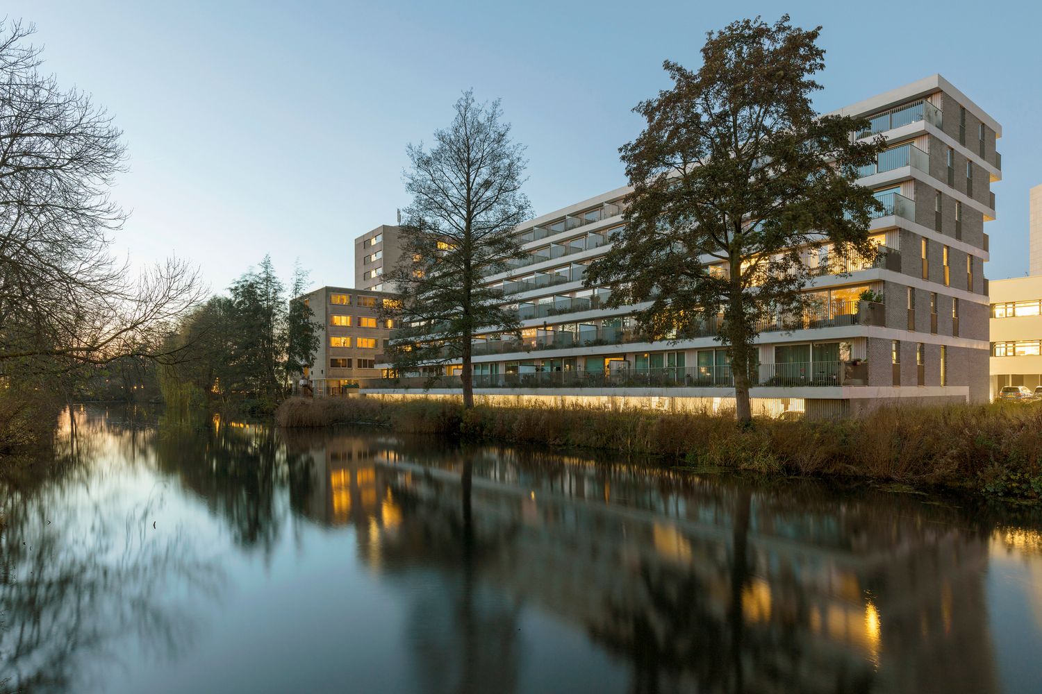 Жилой комплекс Klencke с живыми террасами в Амстердаме