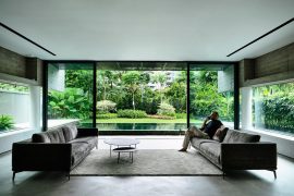 4-этажный дом в Сингапуре
